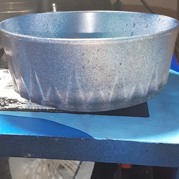 🦋🏵️🦋I'mBeautiful Hand Painted Crystal Bowl - Picture 6 of 9